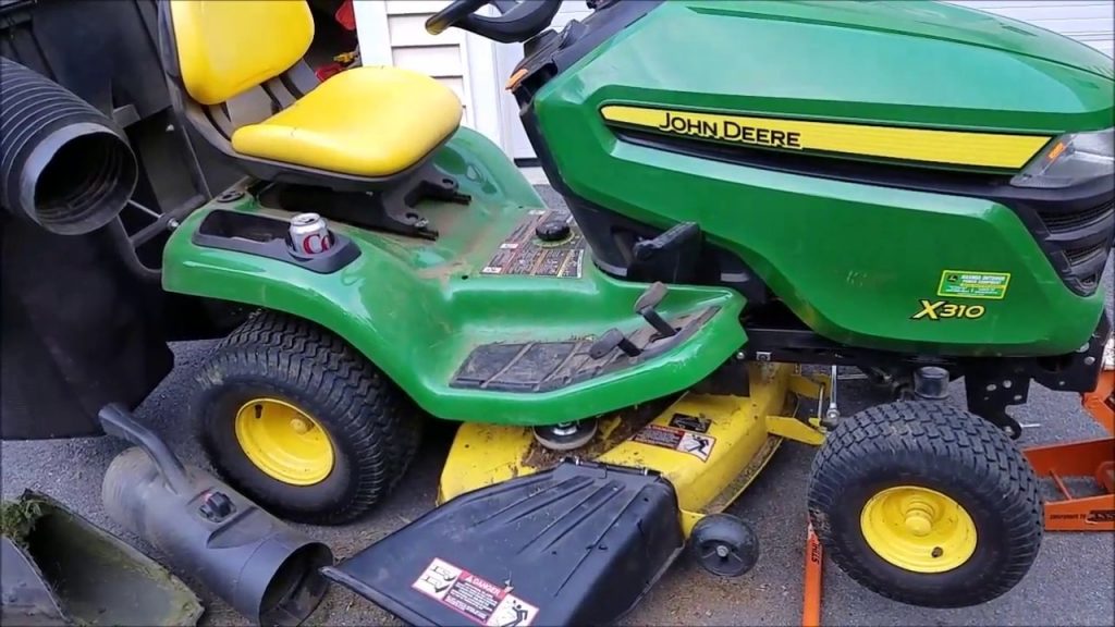 How to put a belt on a John Deere lawnmower A Good Garden
